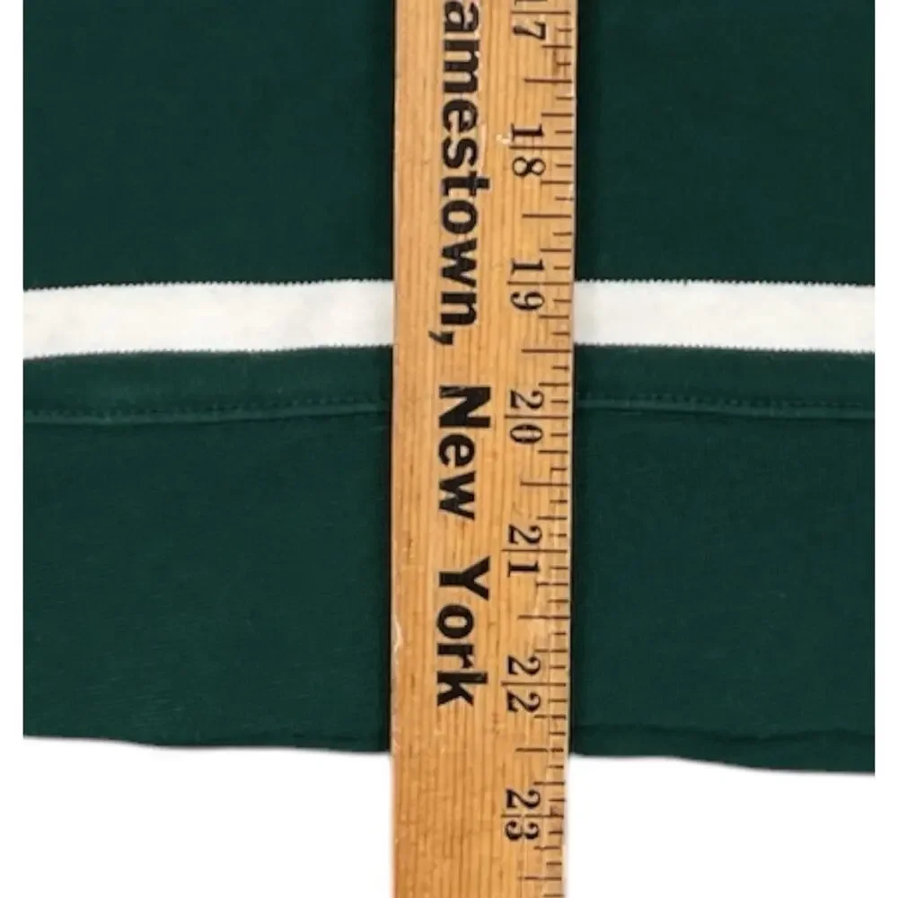 Polo Ralph Lauren Kids Boys Large 14-16 Quarter Zip Sweatshirt Striped Green